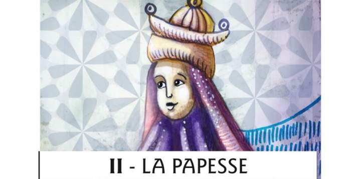 tarot de marseille la papesse