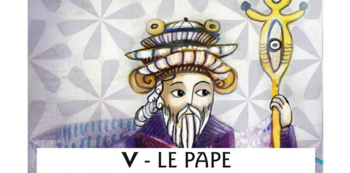 tarot de marseille le pape